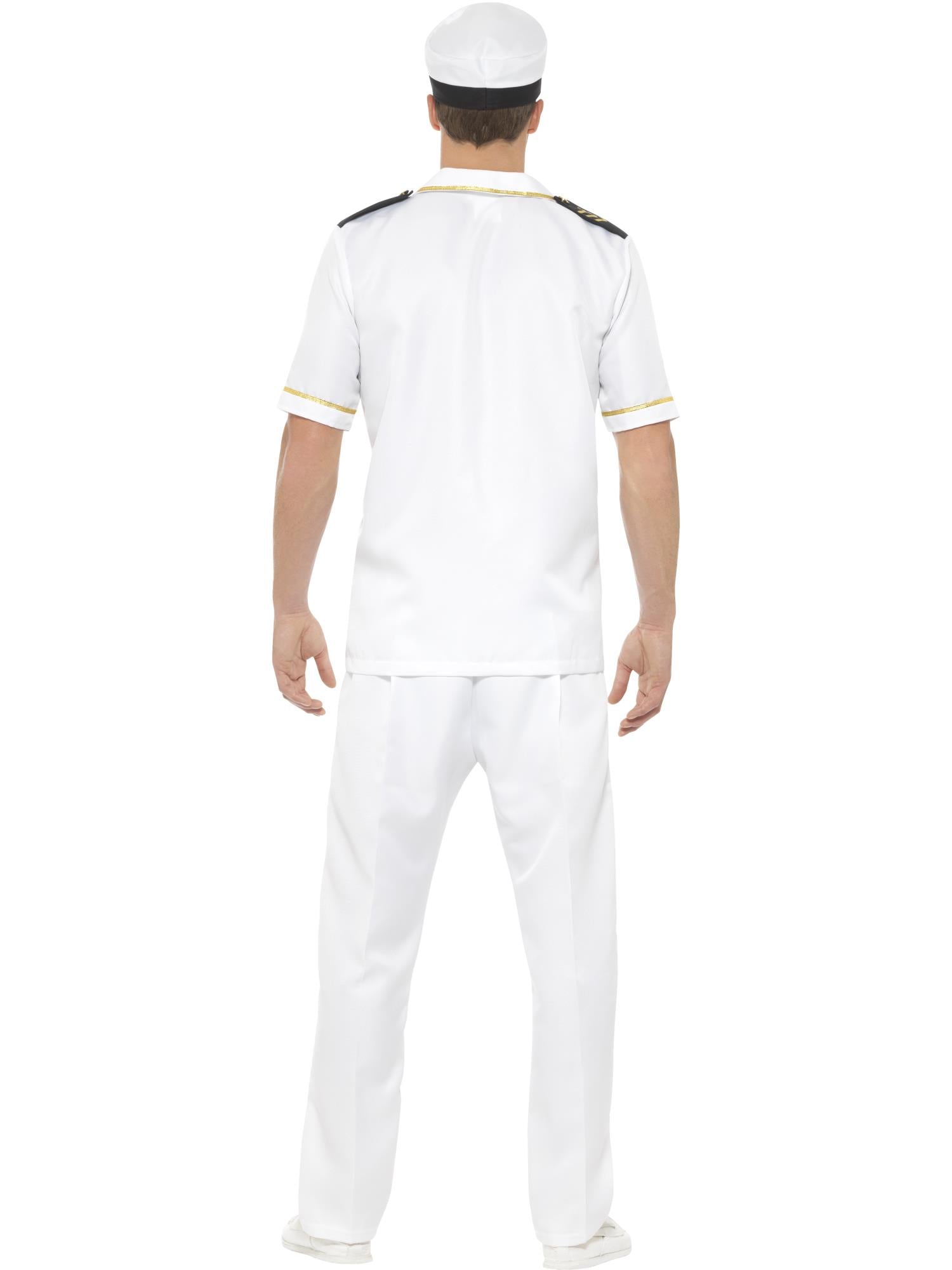 Smiffys Deluxe Captain Costume, Short Sleeve - 48062