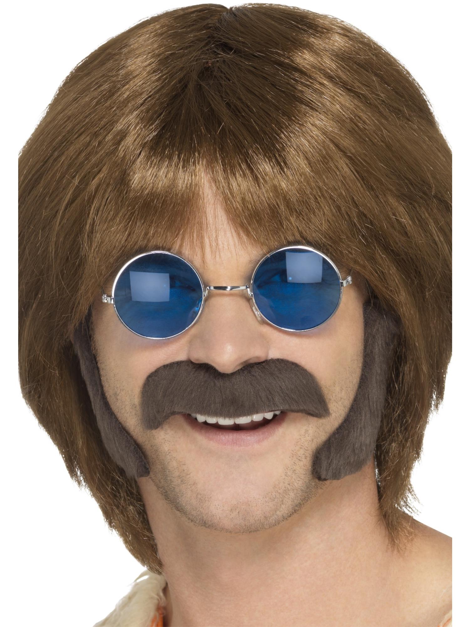Smiffys Hippie Disguise Set, Brown - 48098