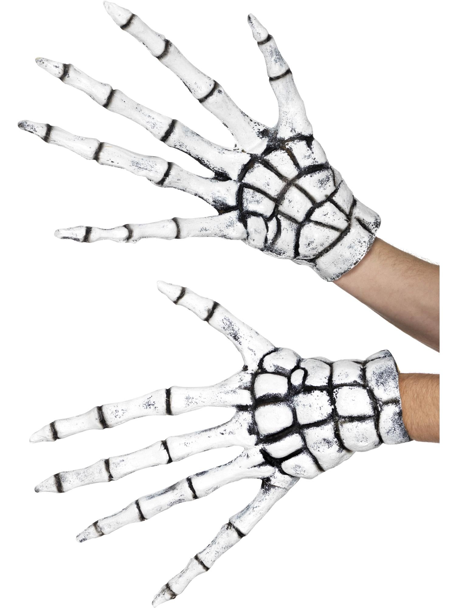 Smiffys Grim Reaper/Skeleton Gloves - 48181