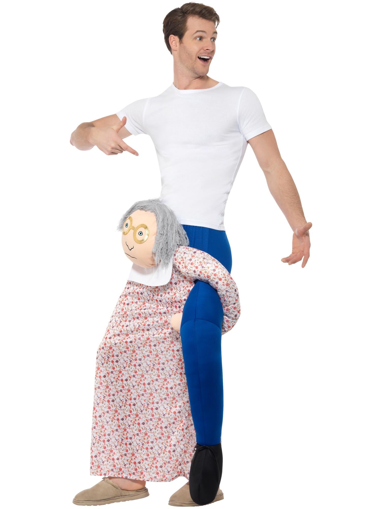 Smiffys Piggyback Grandma Costume - 48813