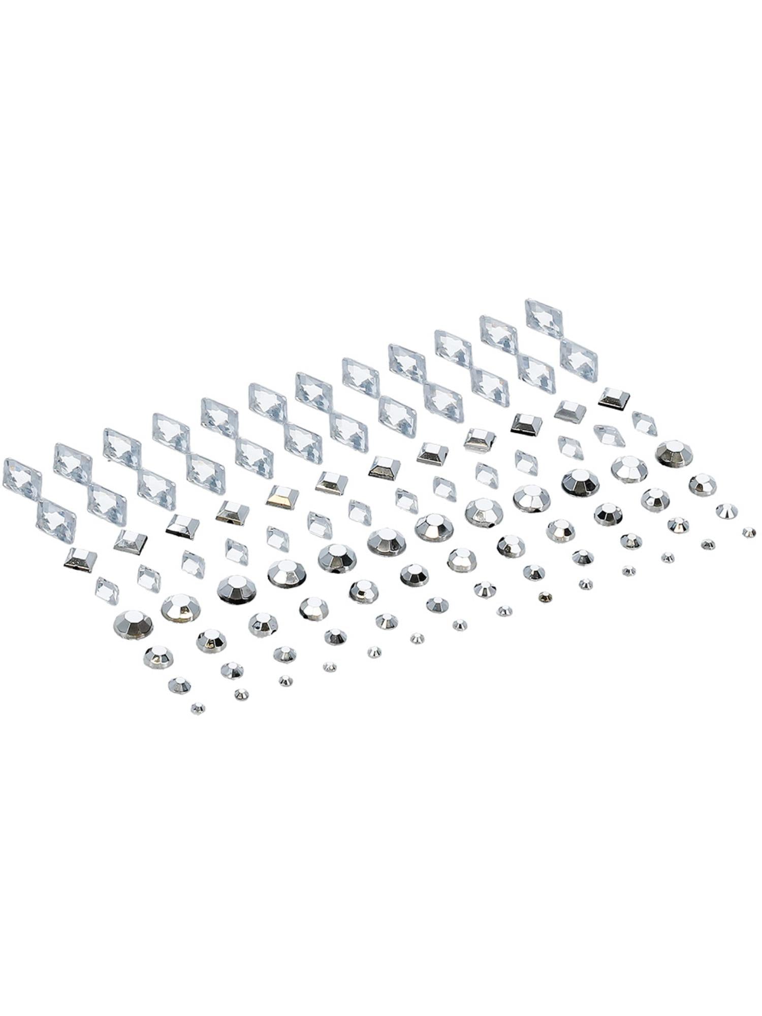 Jewel Face Gems, Silver