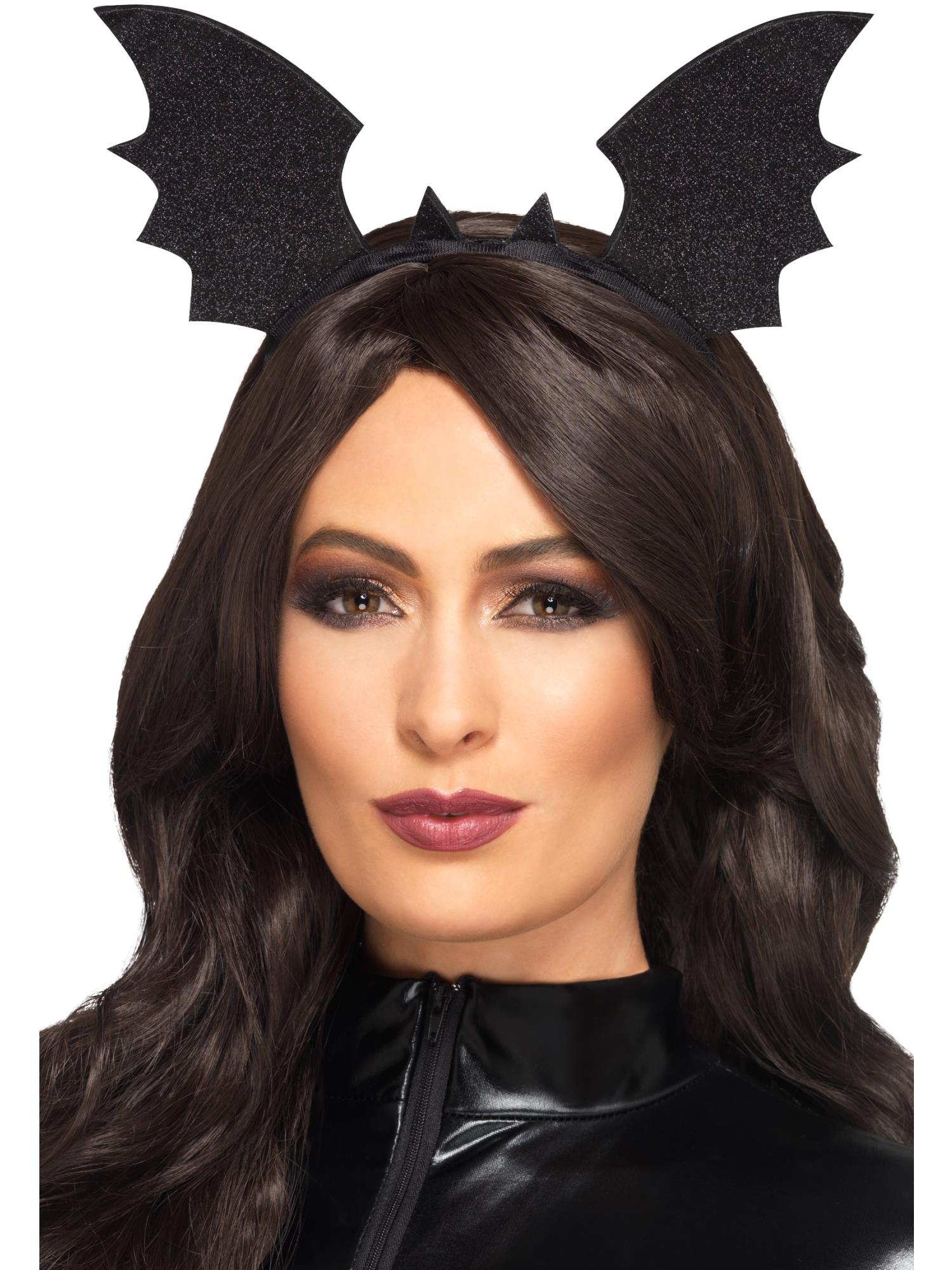 Bat Wings Headband, Black