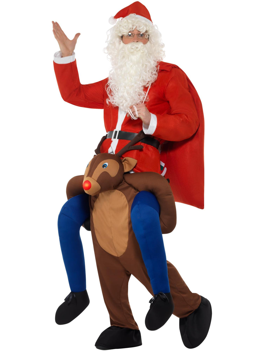 Reindeer Rudolf Piggyback Costume
