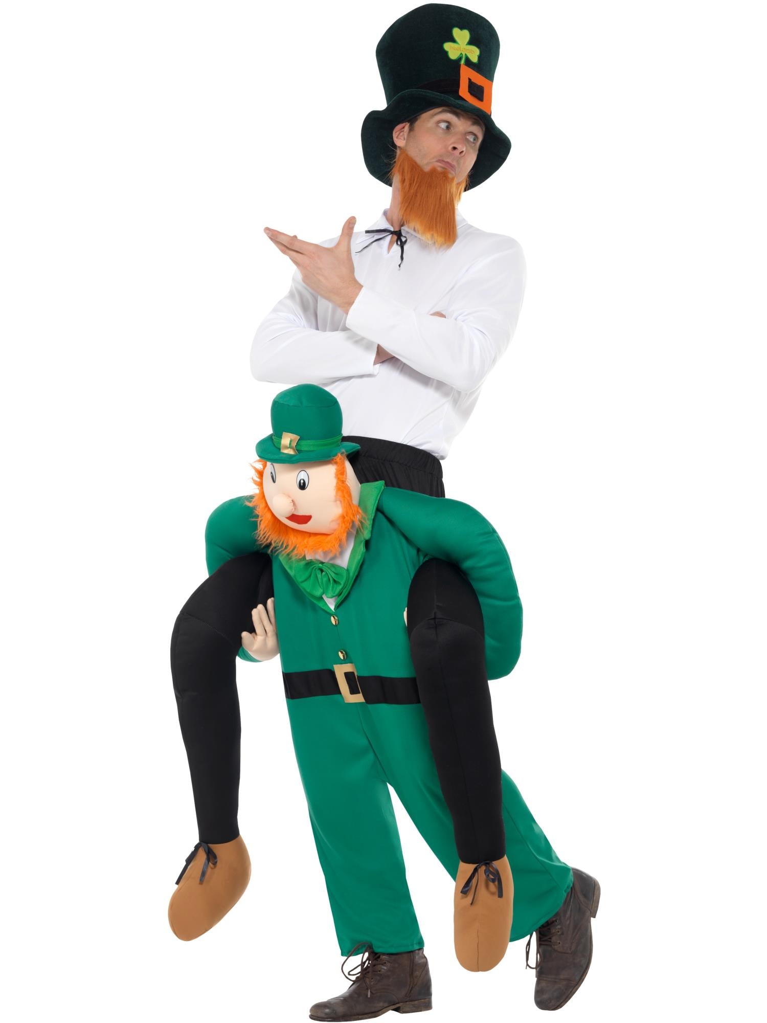 Smiffys Piggyback Paddy's Leprechaun Costume - 49670