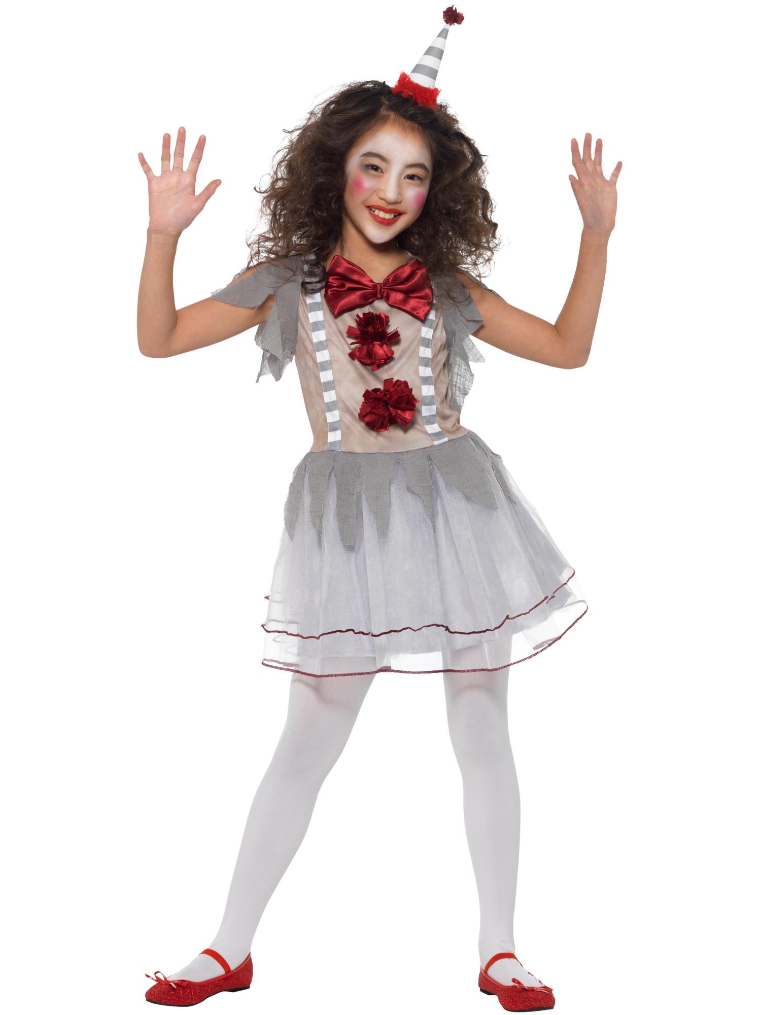 Vintage Clown Girl Costume - S