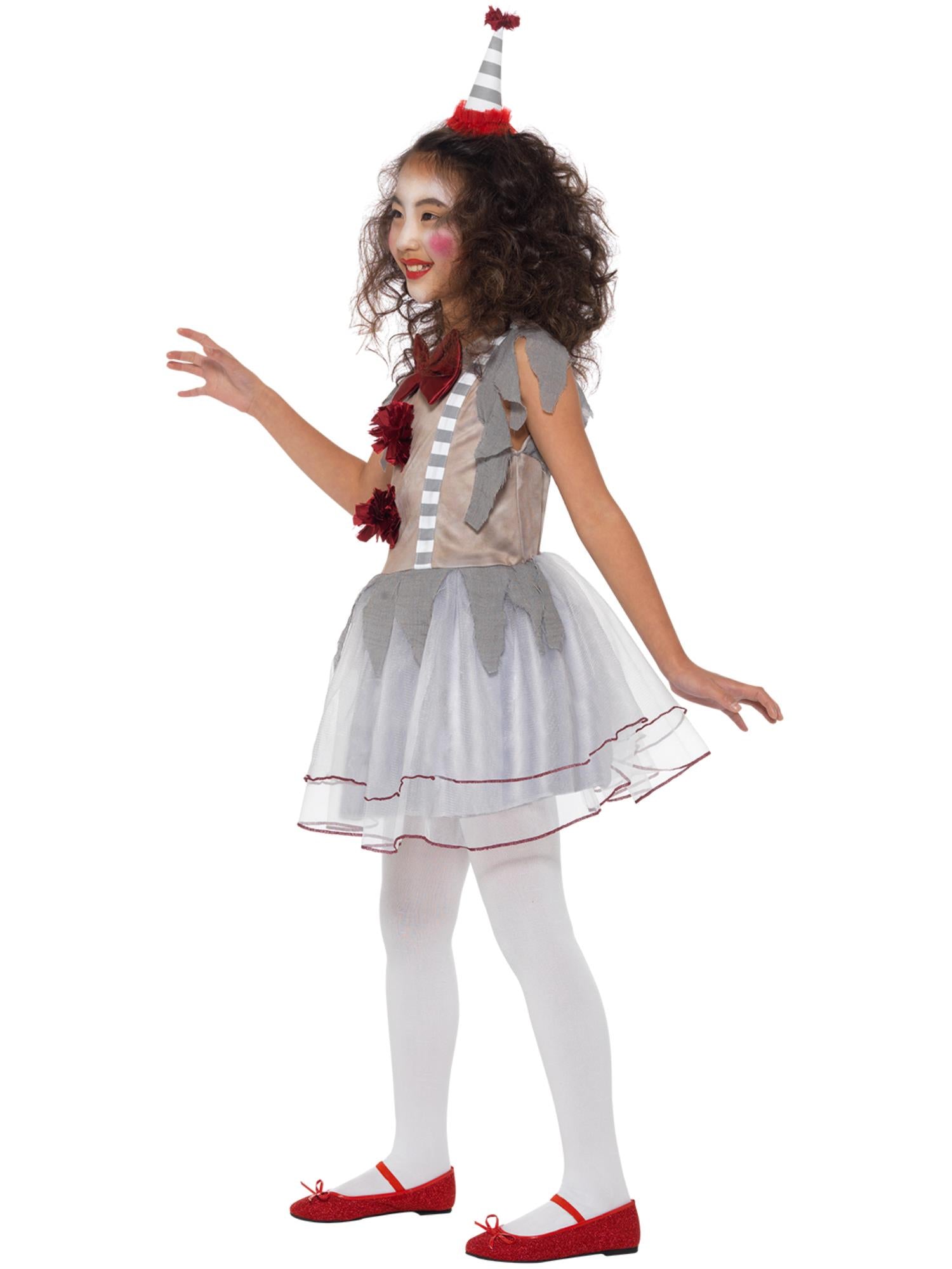 Vintage Clown Girl Costume - S