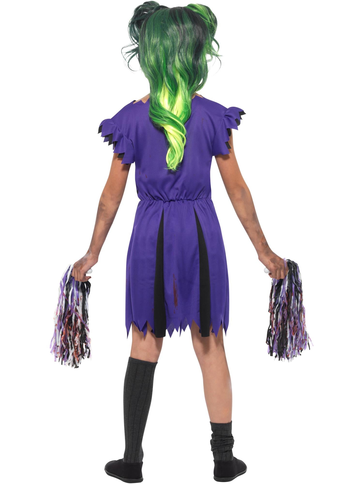 Smiffys Dark Cheerleader Child Girl's Costume - 49832