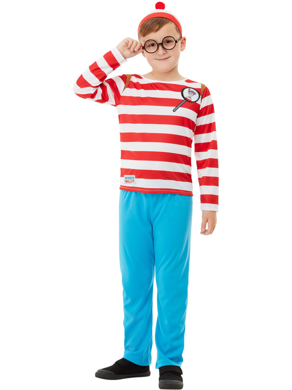 Where's Wally? Deluxe Child Costume