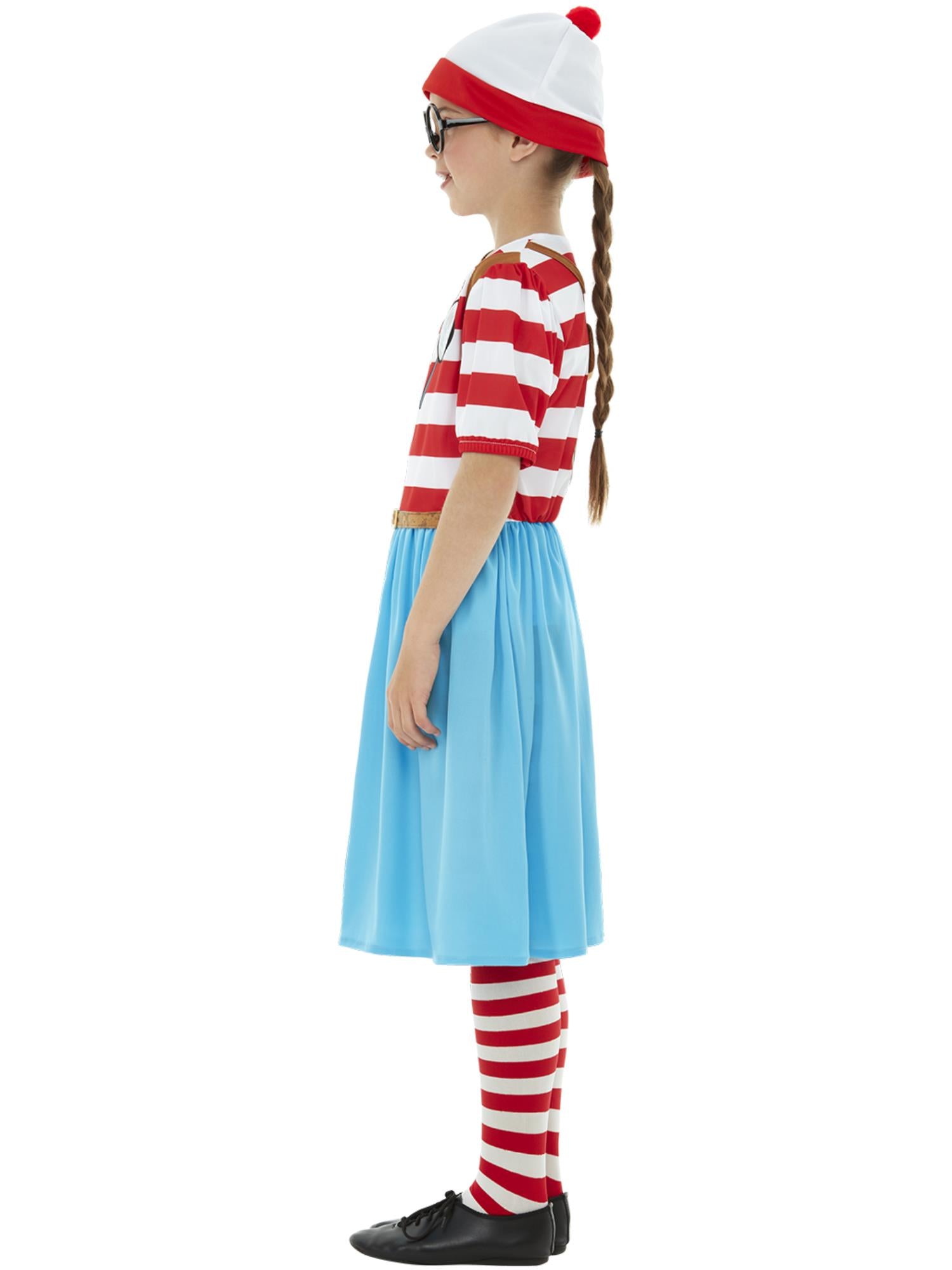 Where's Wally Wenda Child Deluxe Costume