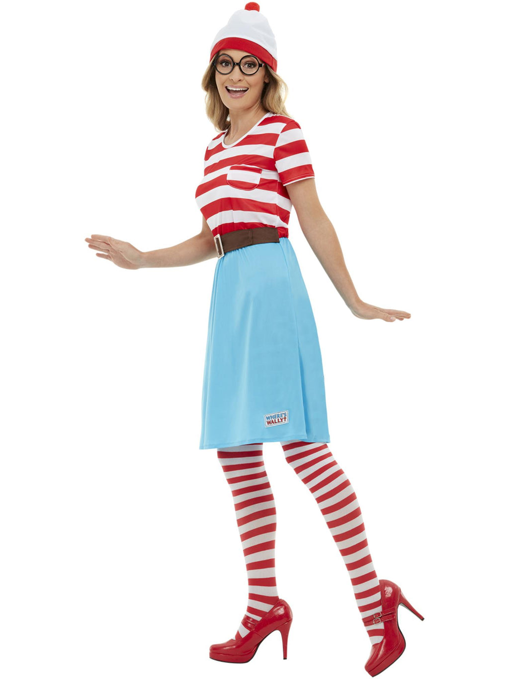 Where's Wally? Wenda Costume, Red & White