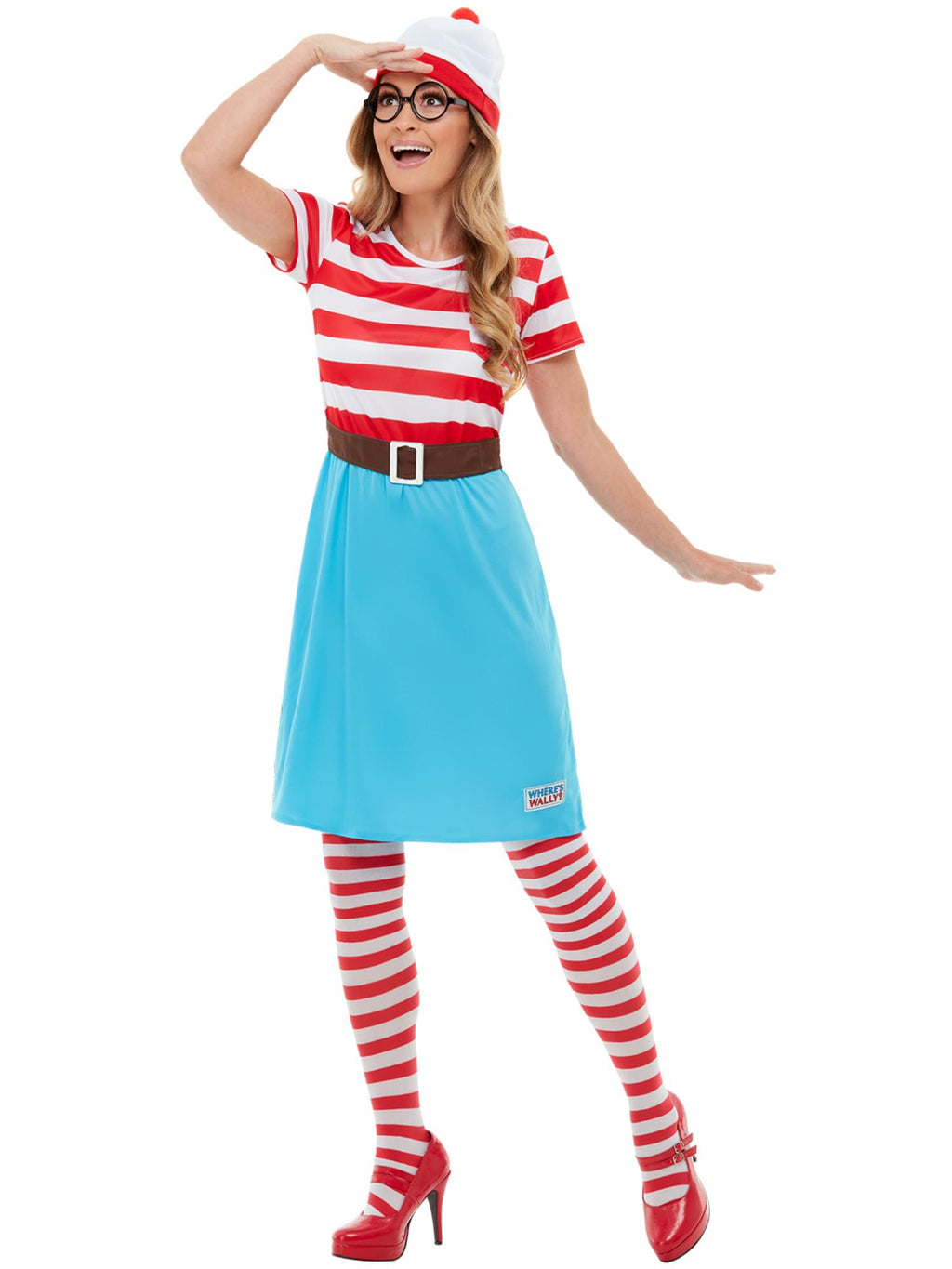Where's Wally? Wenda Costume, Red & White