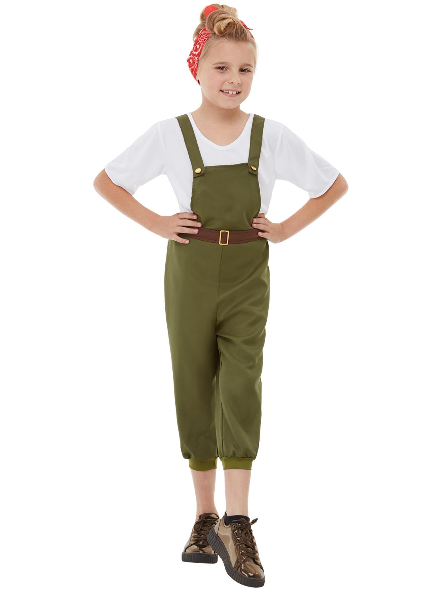 WW2 Little Land Girl Costume