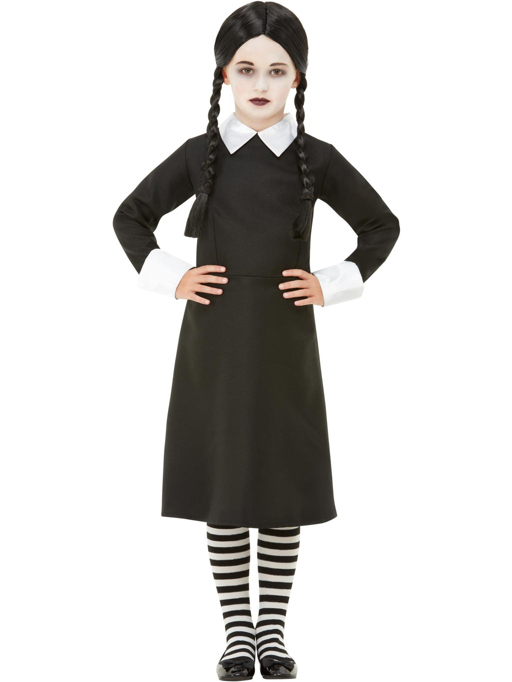 Gothic School Girl Costume, Black