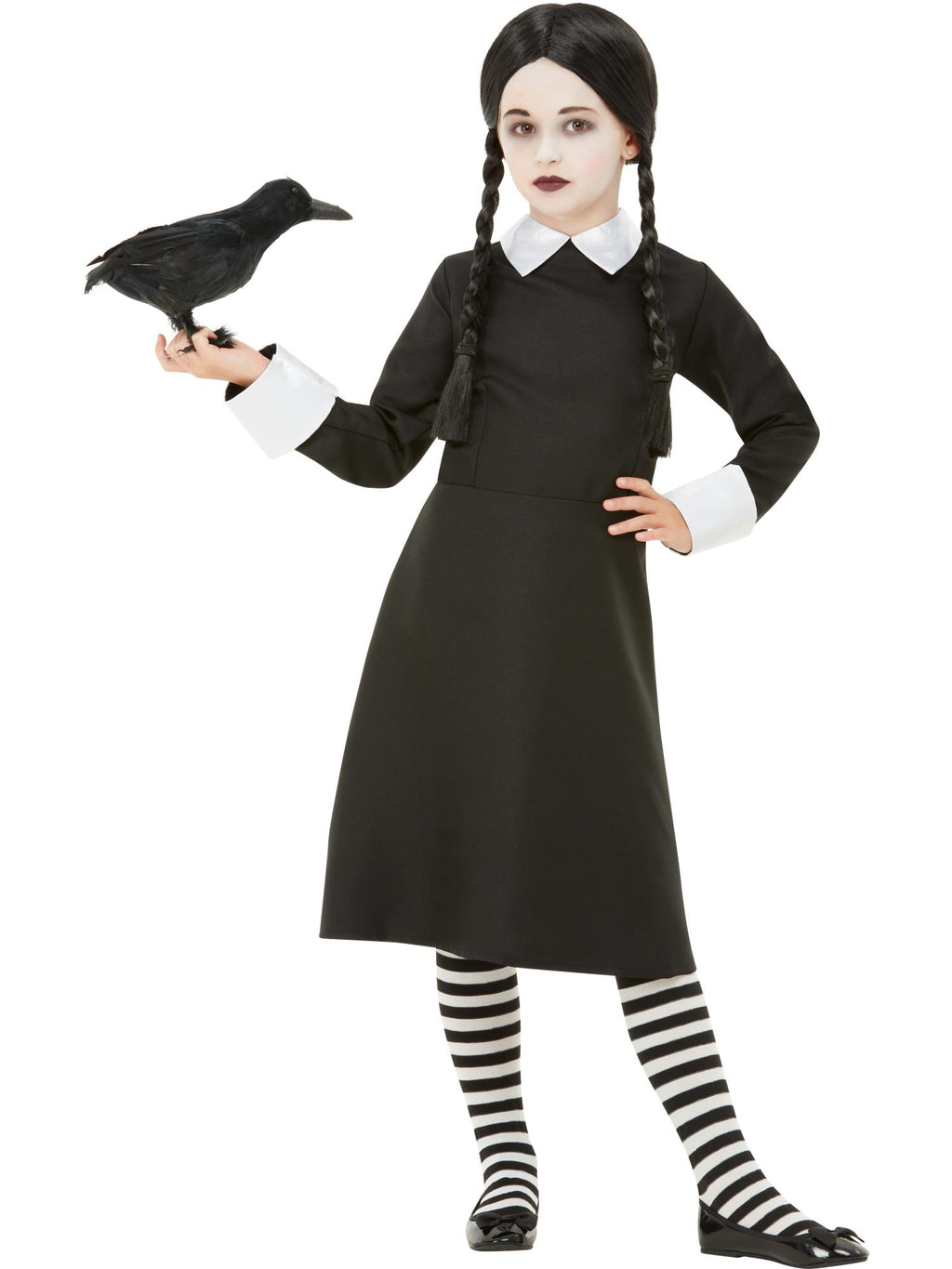 Gothic School Girl Costume, Black