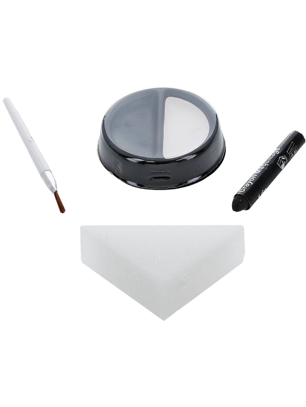 Smiffys Smiffys Make-Up FX, Kids Skeleton Kit, Aqua - 50908