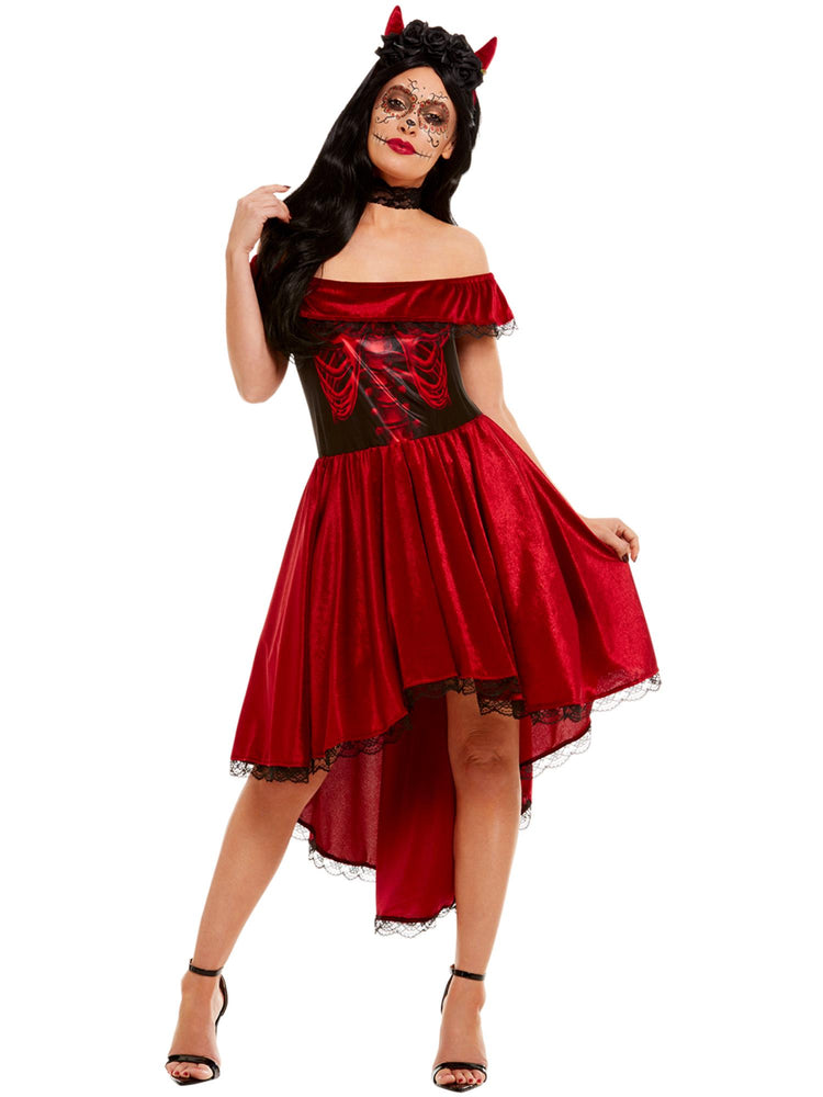 Day Of The Dead Devil Costume
