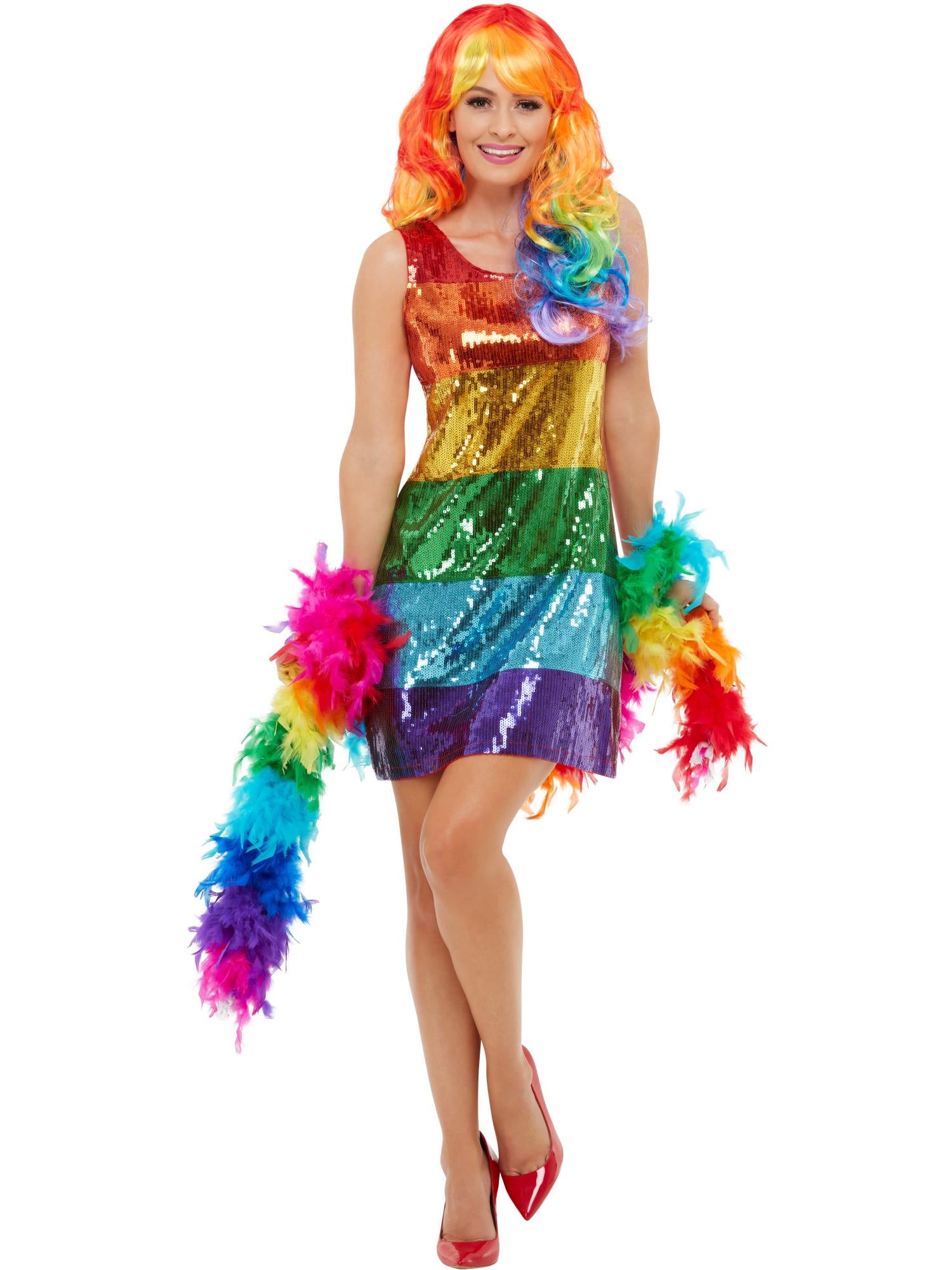 Rainbow Glitter Costume