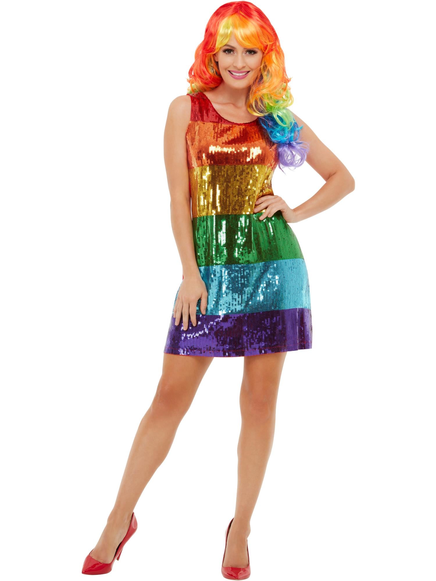 Rainbow Glitter Costume