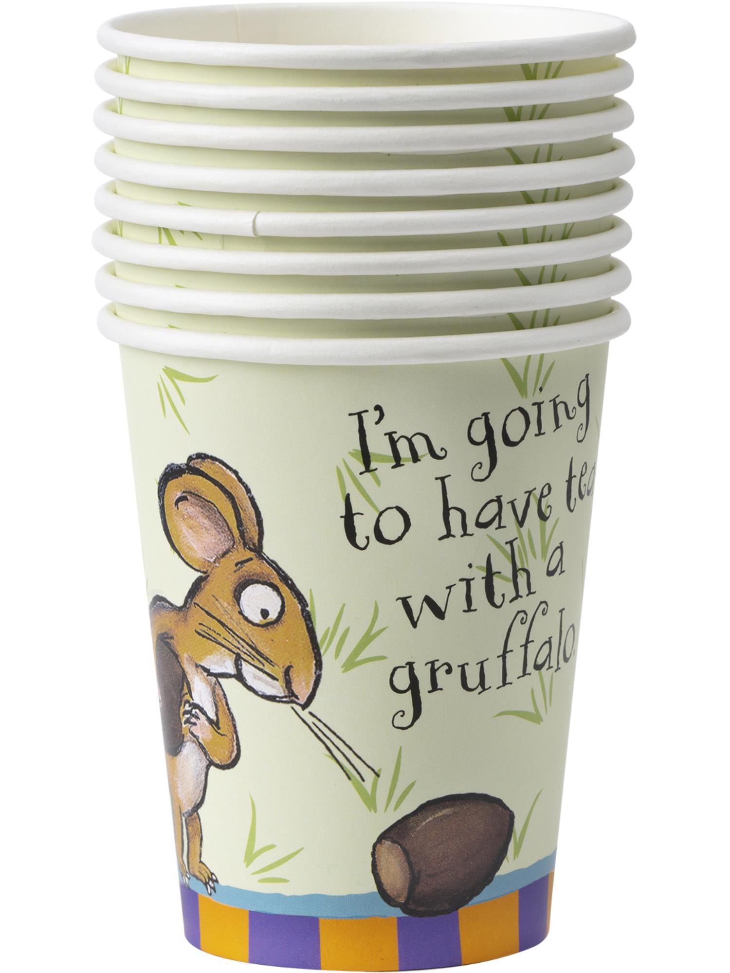 The Gruffalo Tableware Party Cups x8