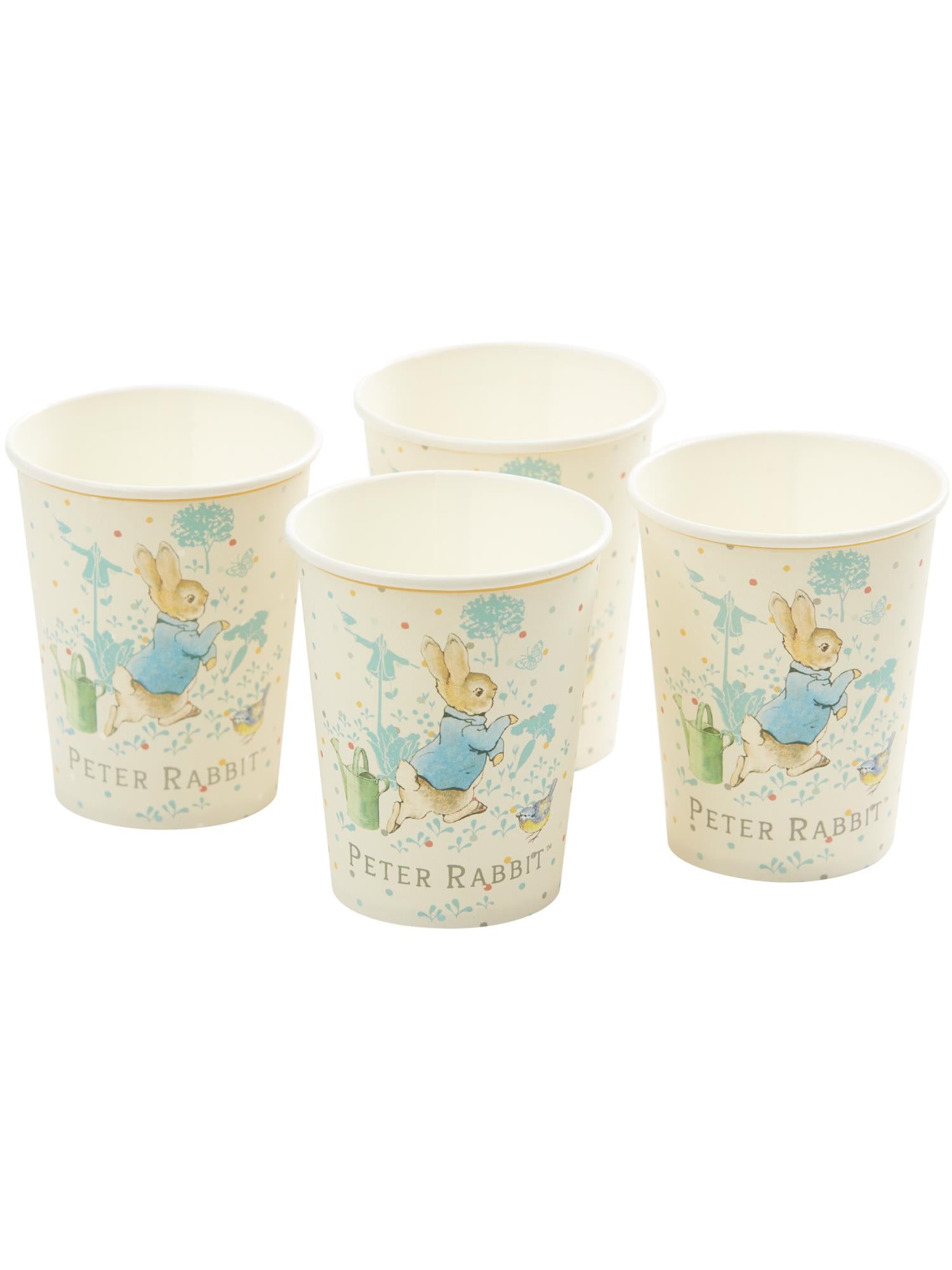 Peter Rabbit Classic Tableware Party Cups x8