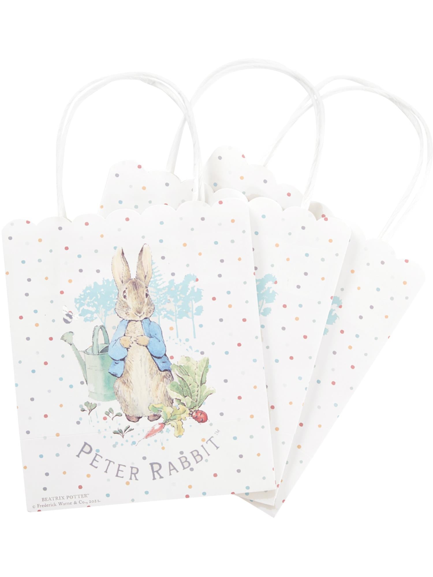 Peter Rabbit Classic Tableware Party Bags x6