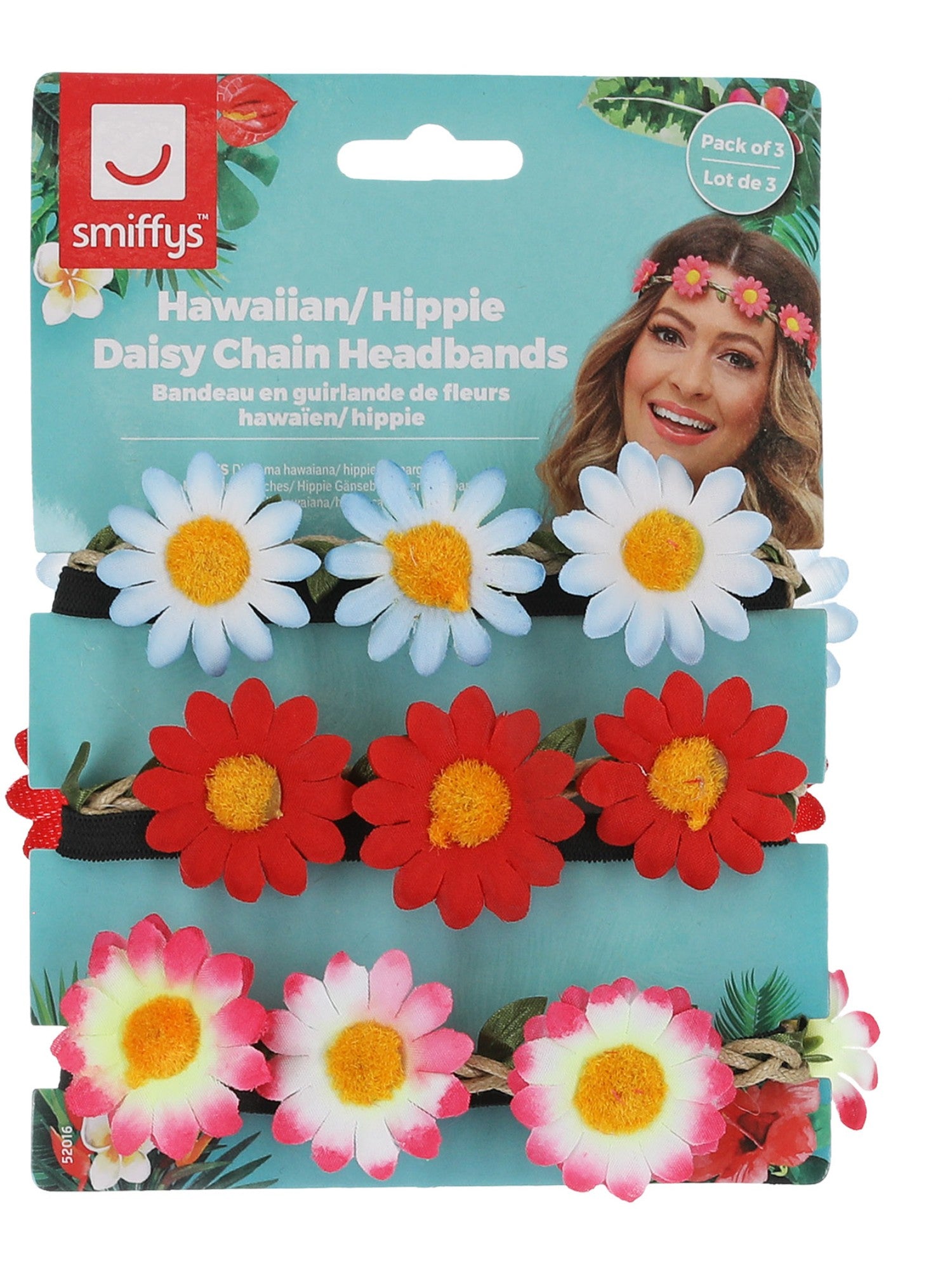 Smiffys Hawaiian/Hippie Daisy Chain Headband - 52016