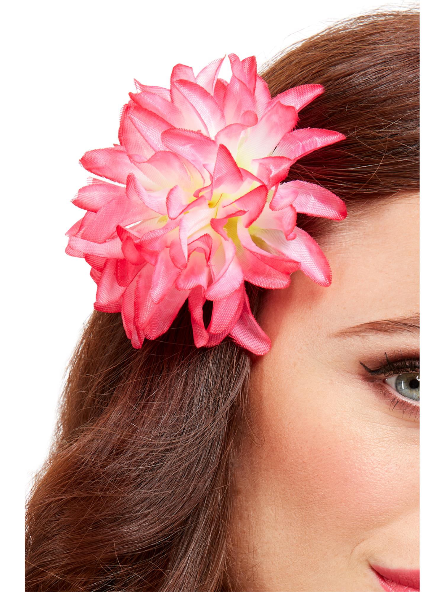Smiffys Tropical Hawaiian Flower Hair Clip - 52017