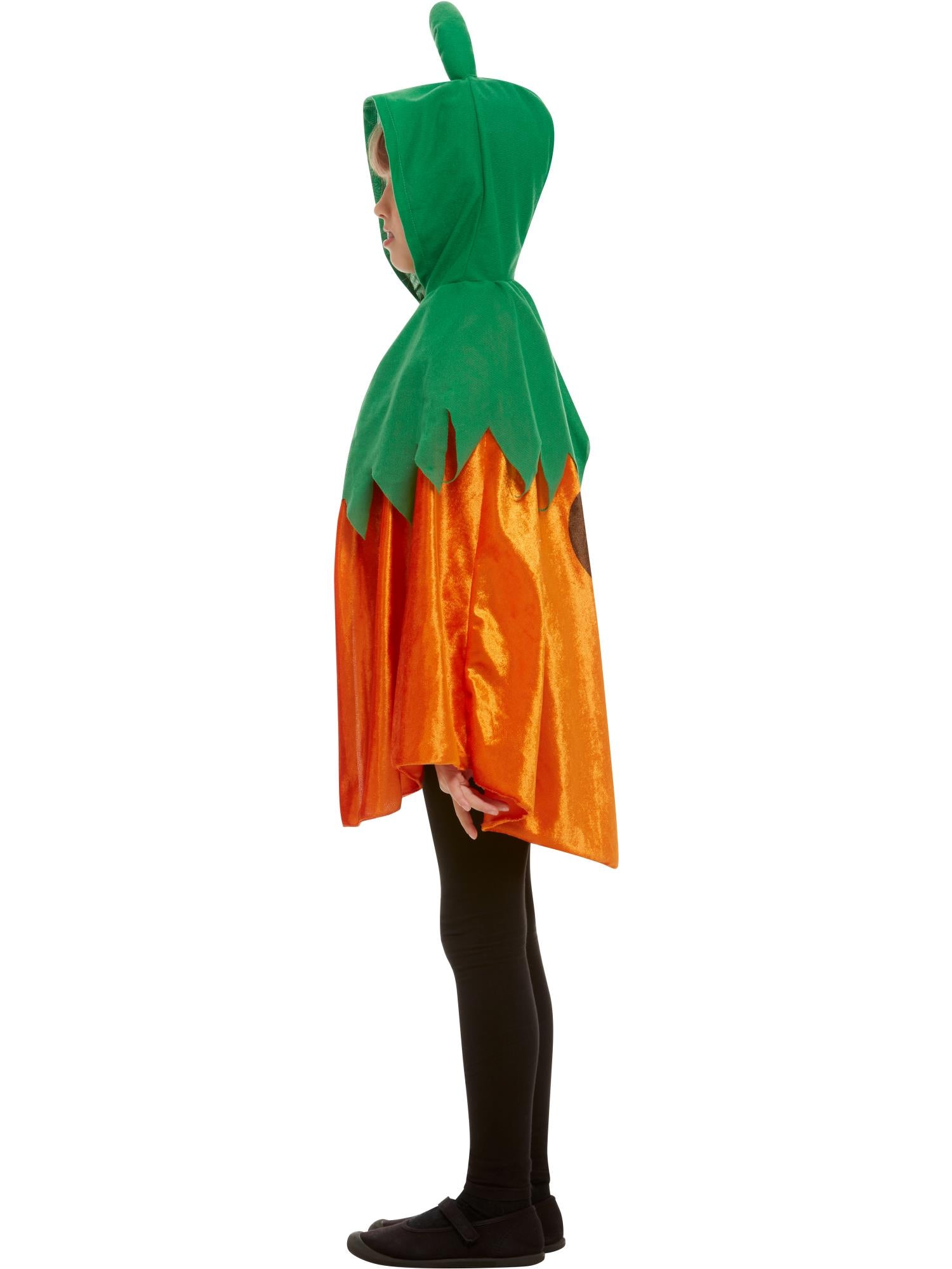 Pumpkin Hooded Cape