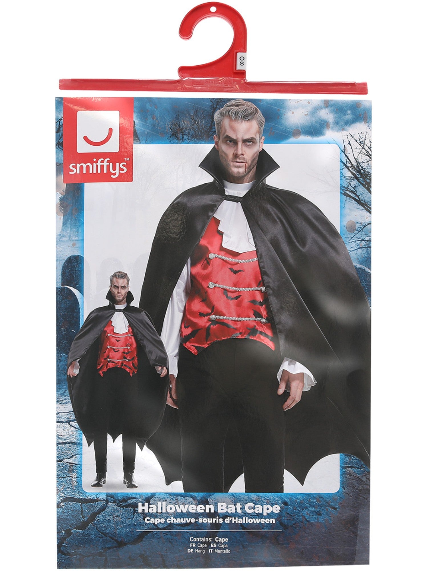 Smiffys Halloween Bat Cape - 52148