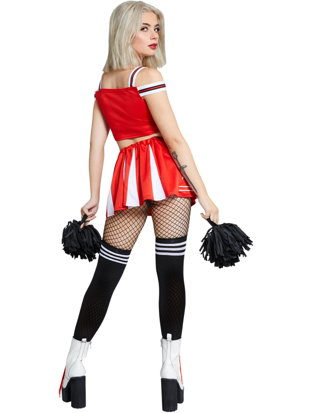 Smiffys Fever Devil Cheerleader Costume - 52190