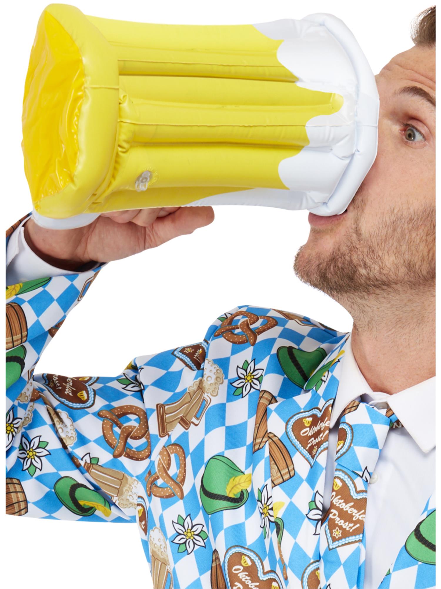 Beer Festival Inflatable Stein, Yellow