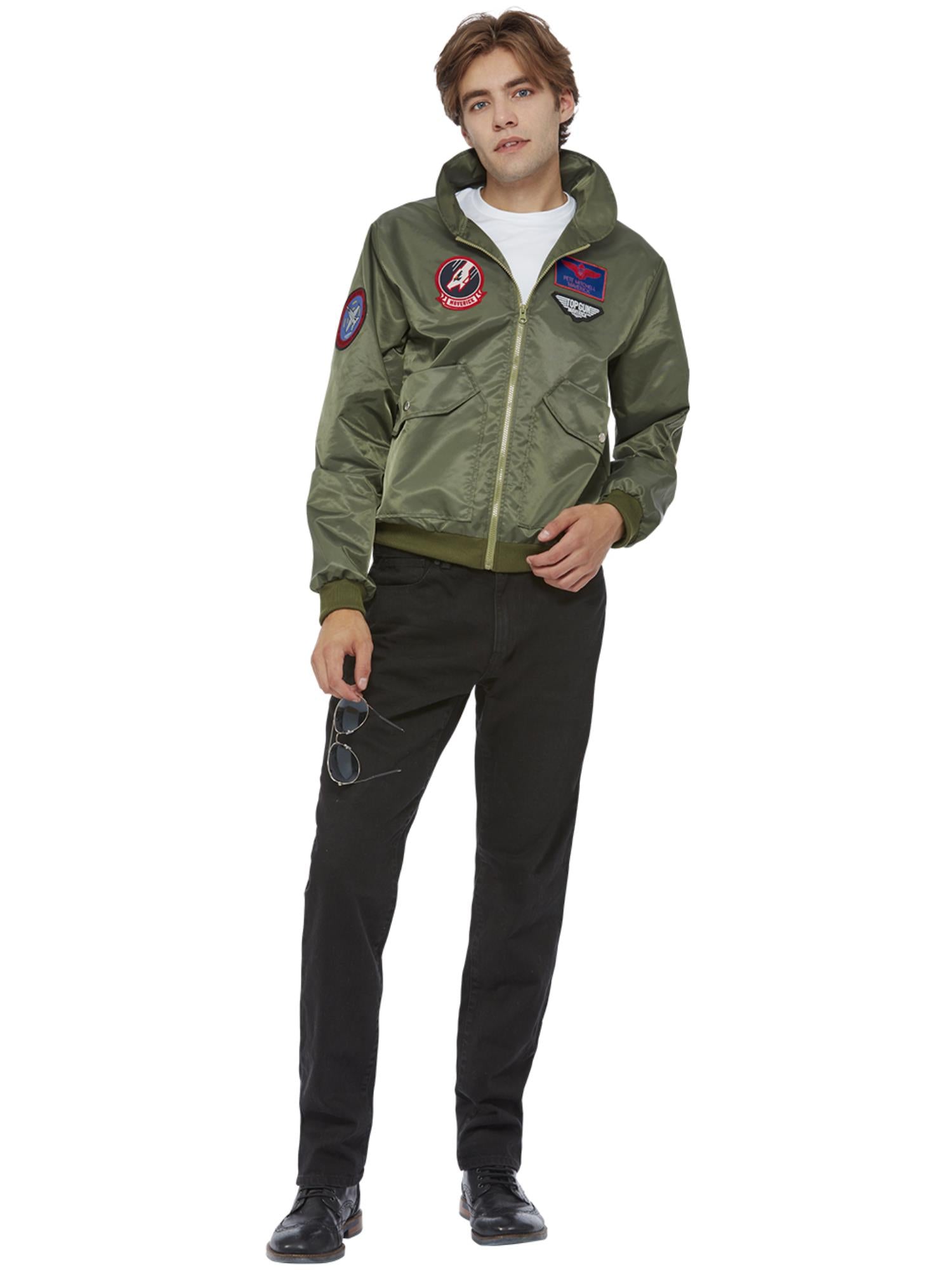 Top Gun Maverick Bomber Jacket, Green