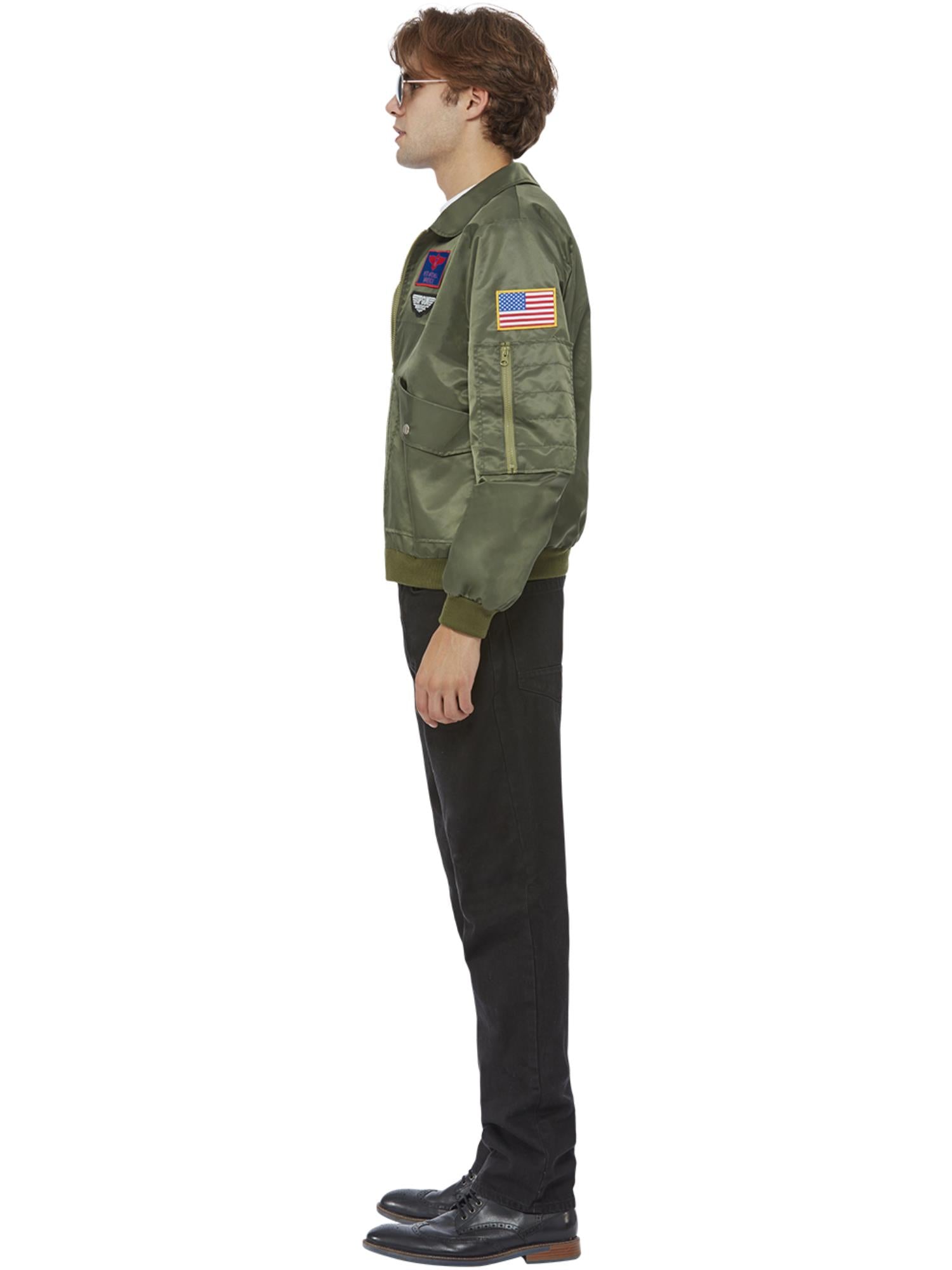 Top Gun Maverick Bomber Jacket, Green