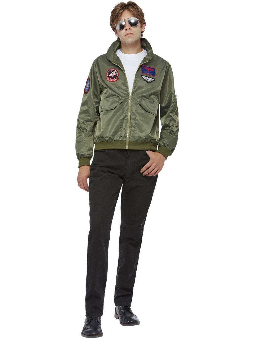 Top Gun Maverick Bomber Jacket, Green