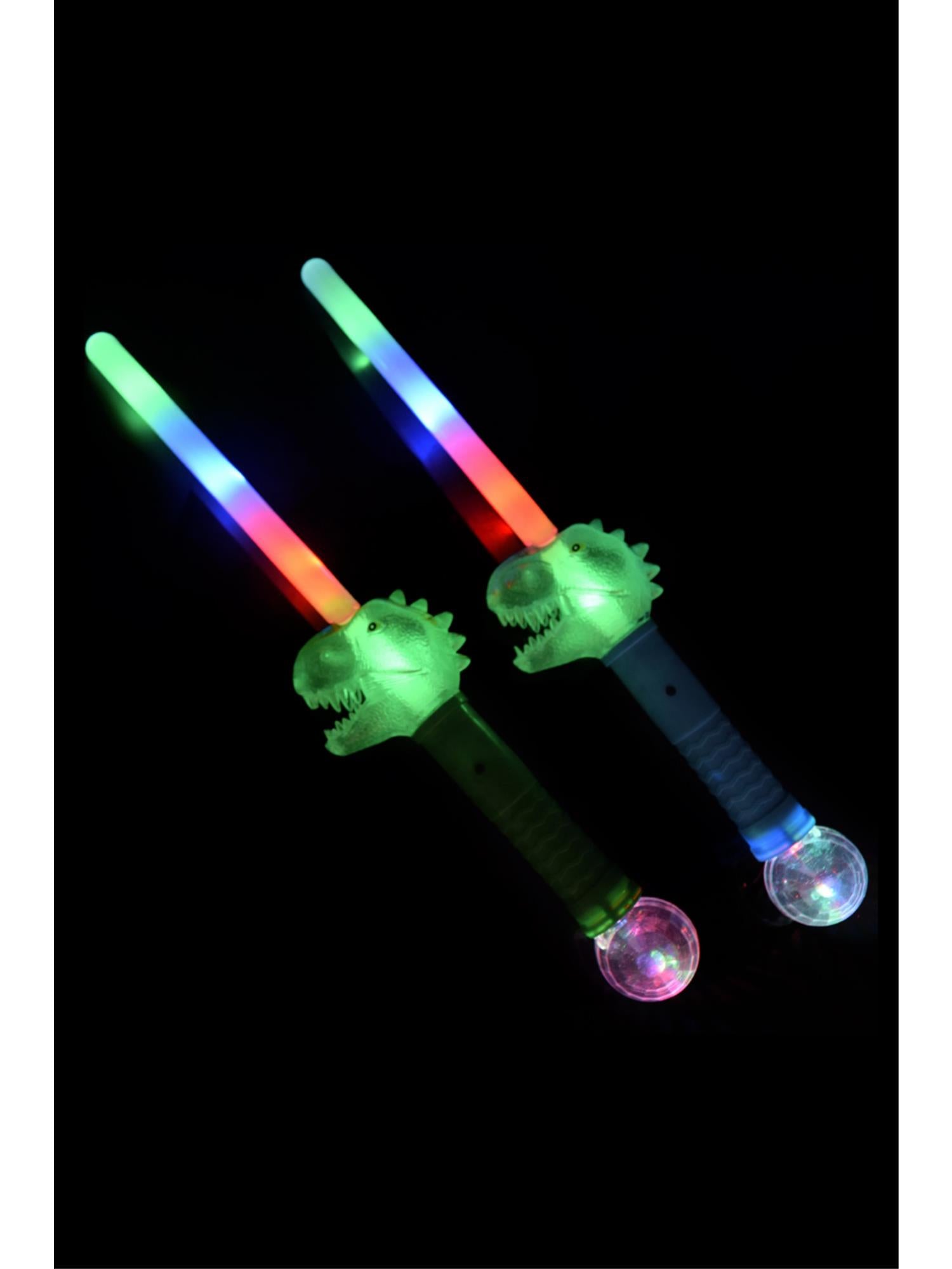 LED Light Up Dinosaur Wand