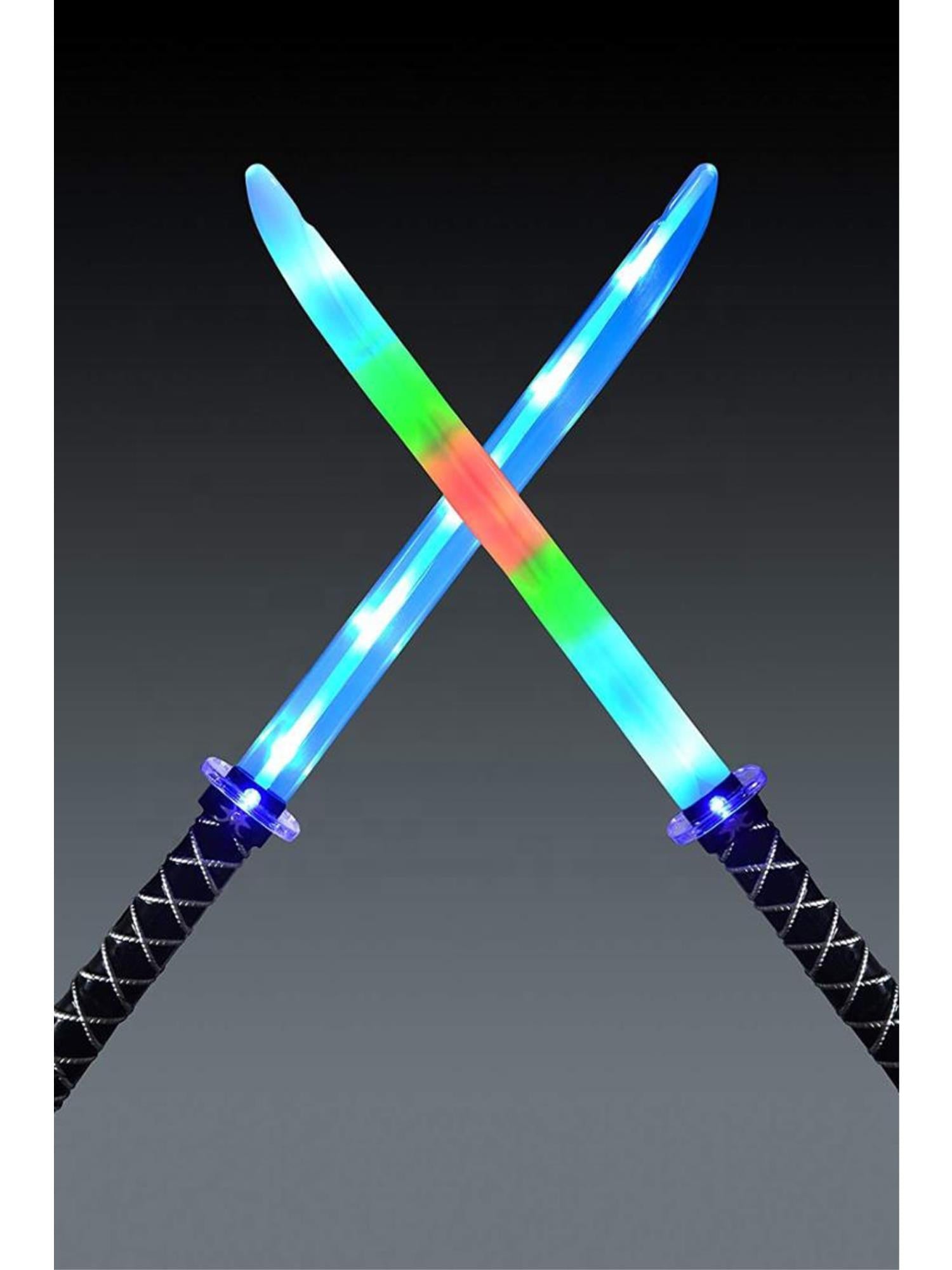 LED Light Up Ninja Sword, Motion Activated Sounds