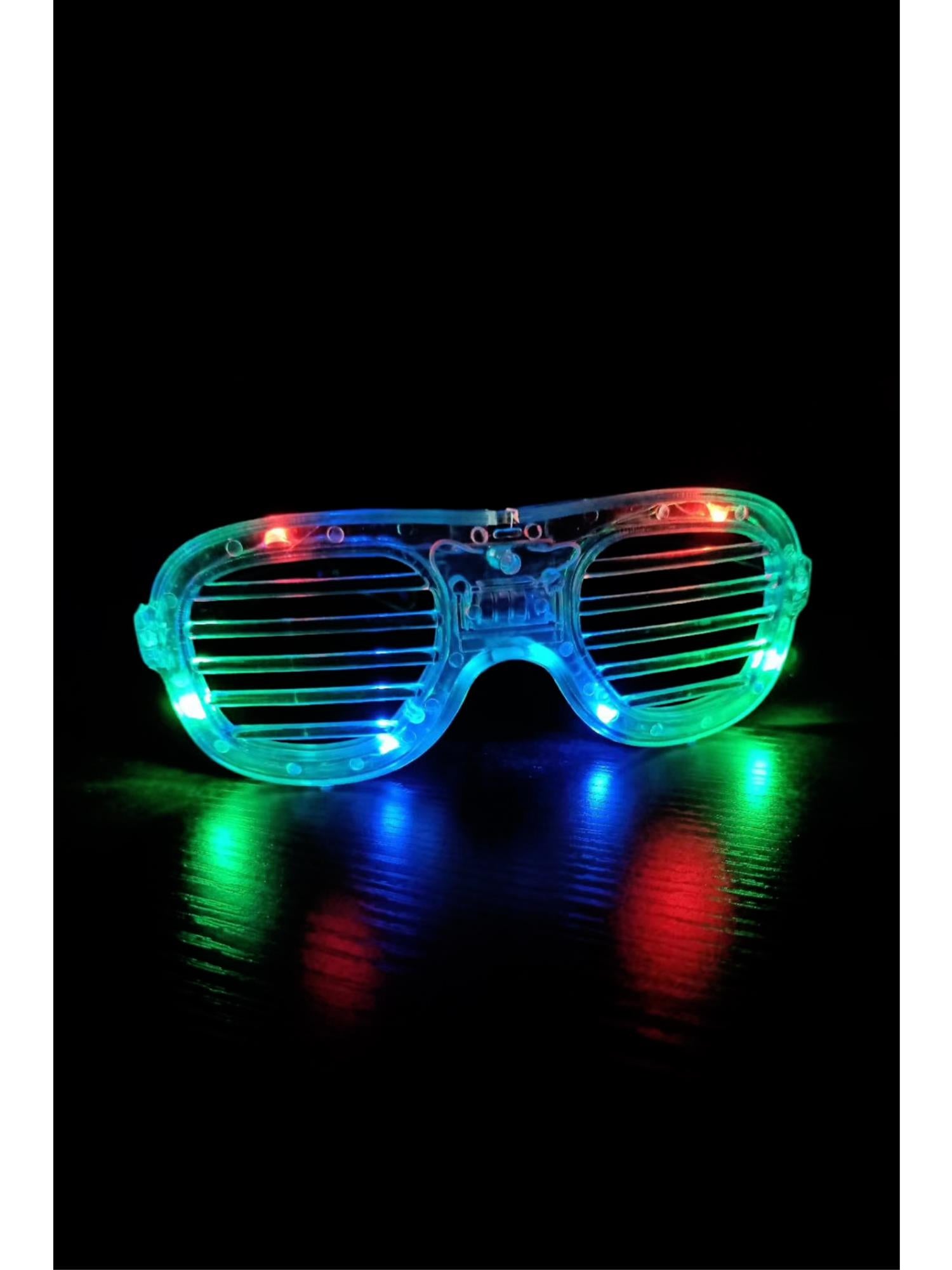 LED Light Up Shutter Glasses, Assorted