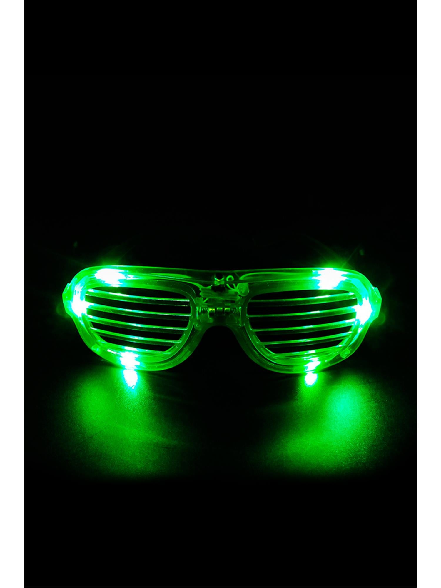 LED Light Up Shutter Glasses, Assorted