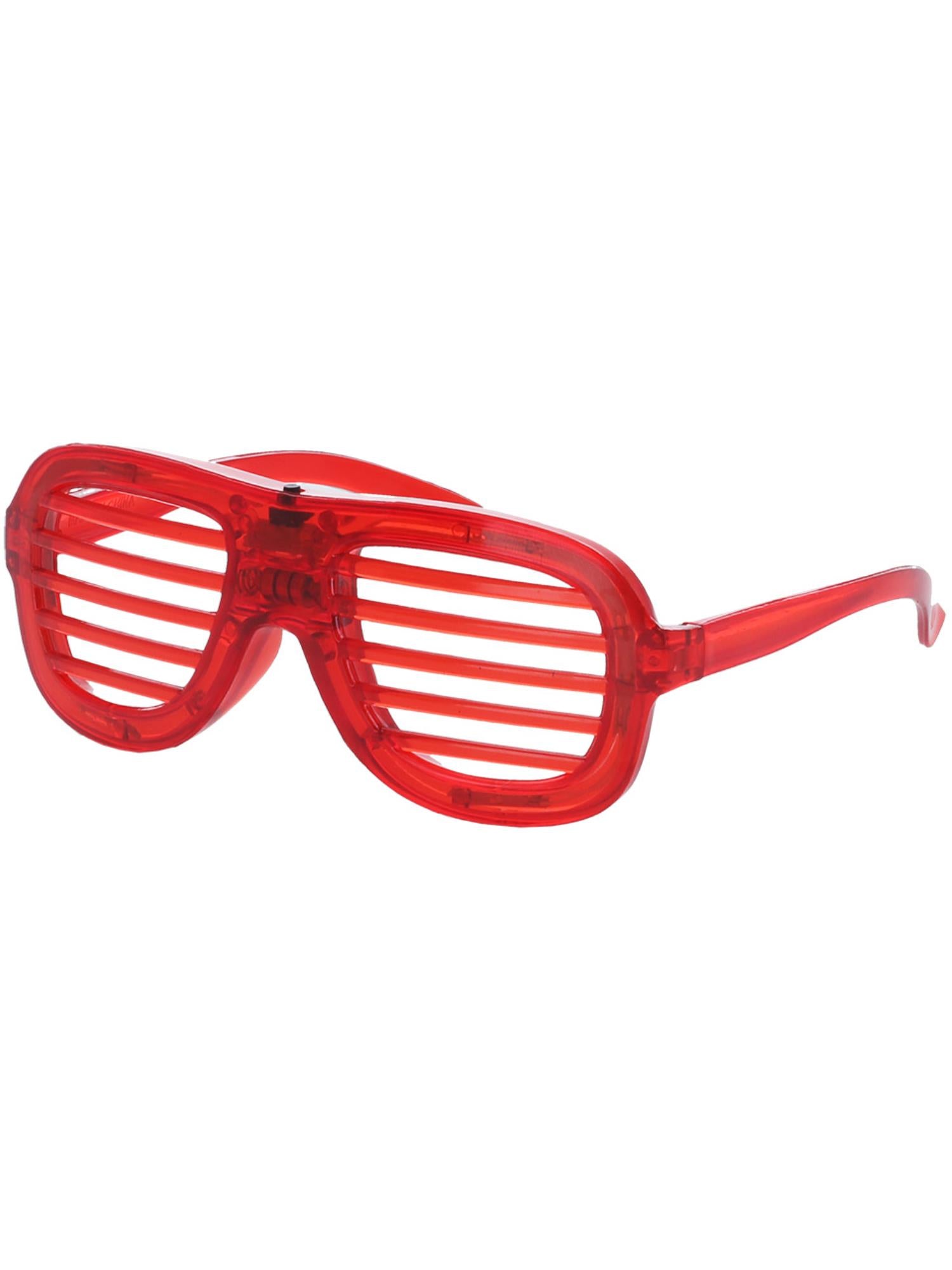LED Light Up Shutter Glasses, Assorted