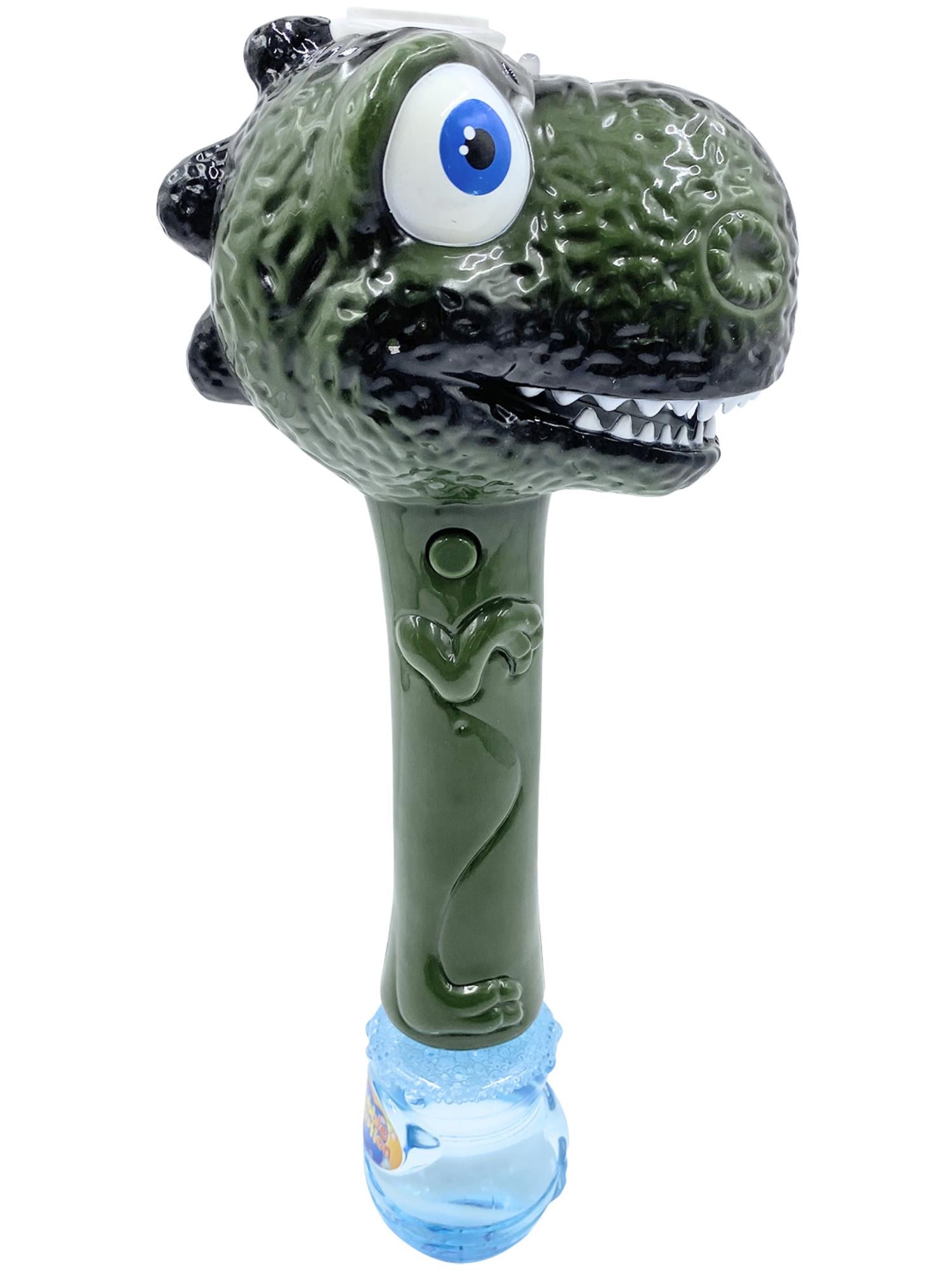 LED Light Up Dinosaur Bubble Wand