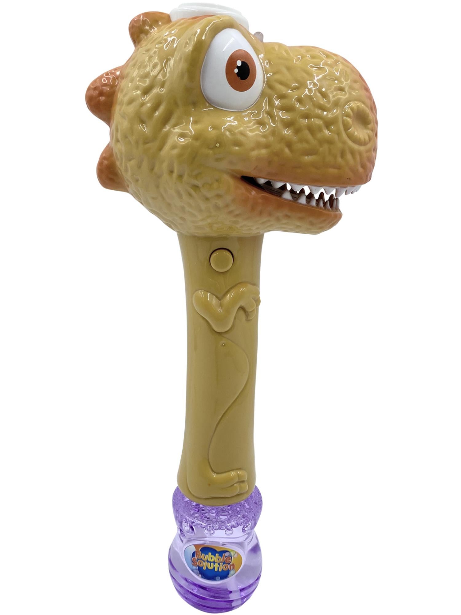 LED Light Up Dinosaur Bubble Wand