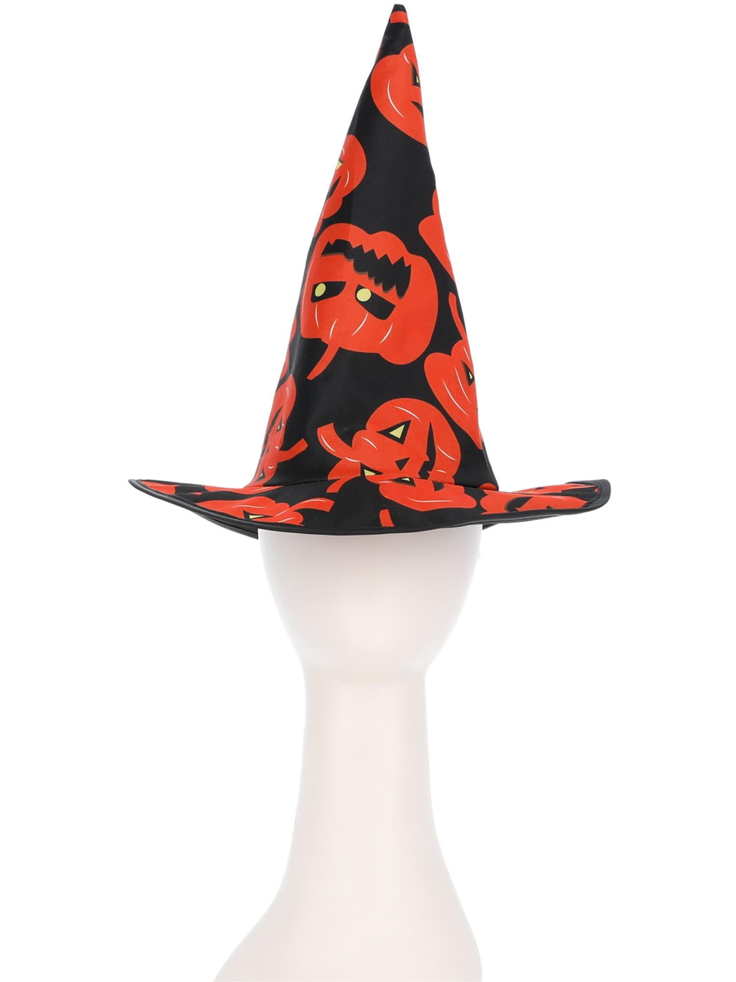 Kids Pumpkin Witch Hat