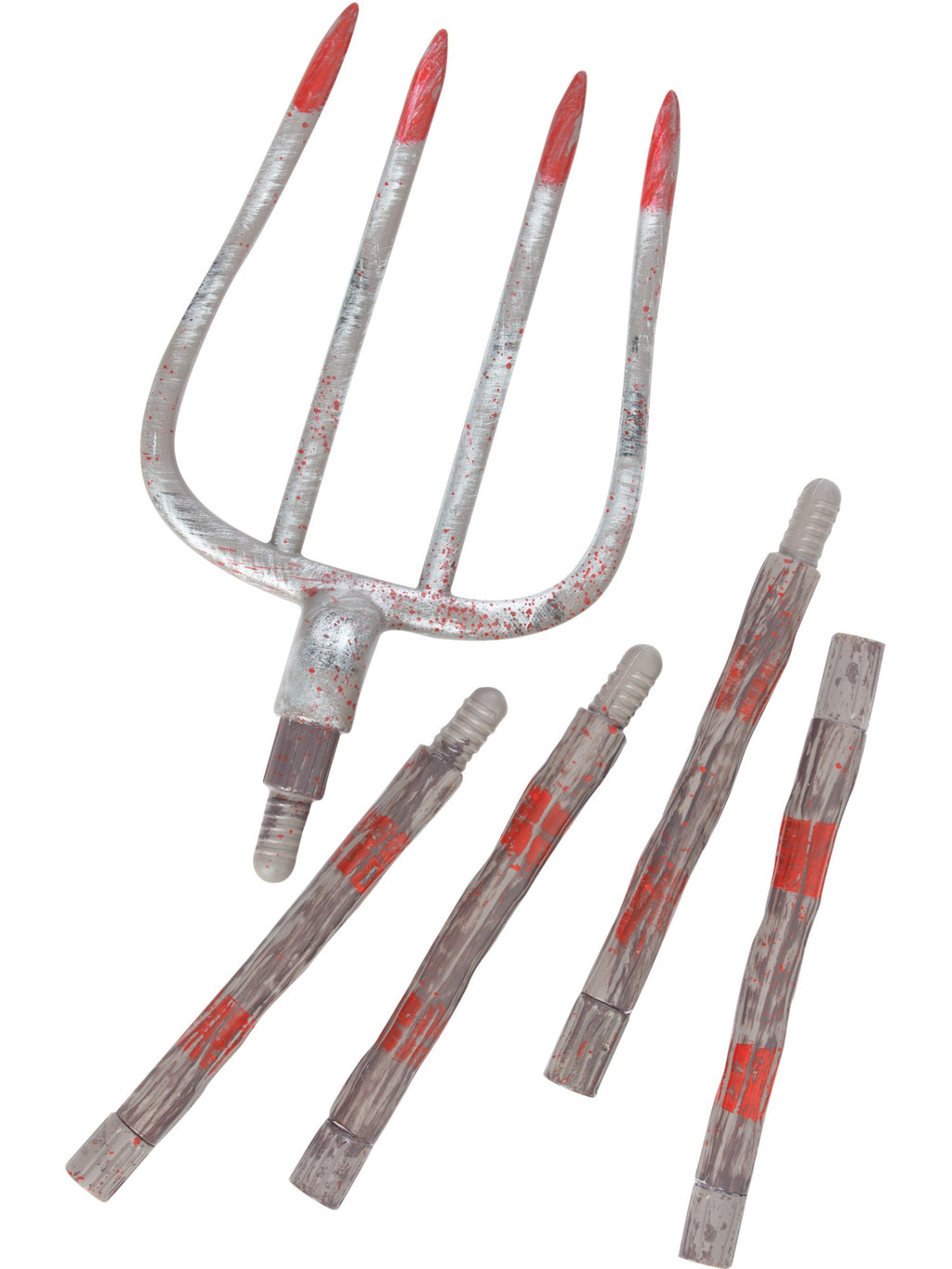 Extendable Bloody Pitchfork