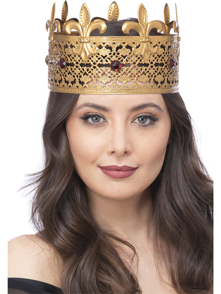 Gothic Royal Vampire Metal Crown