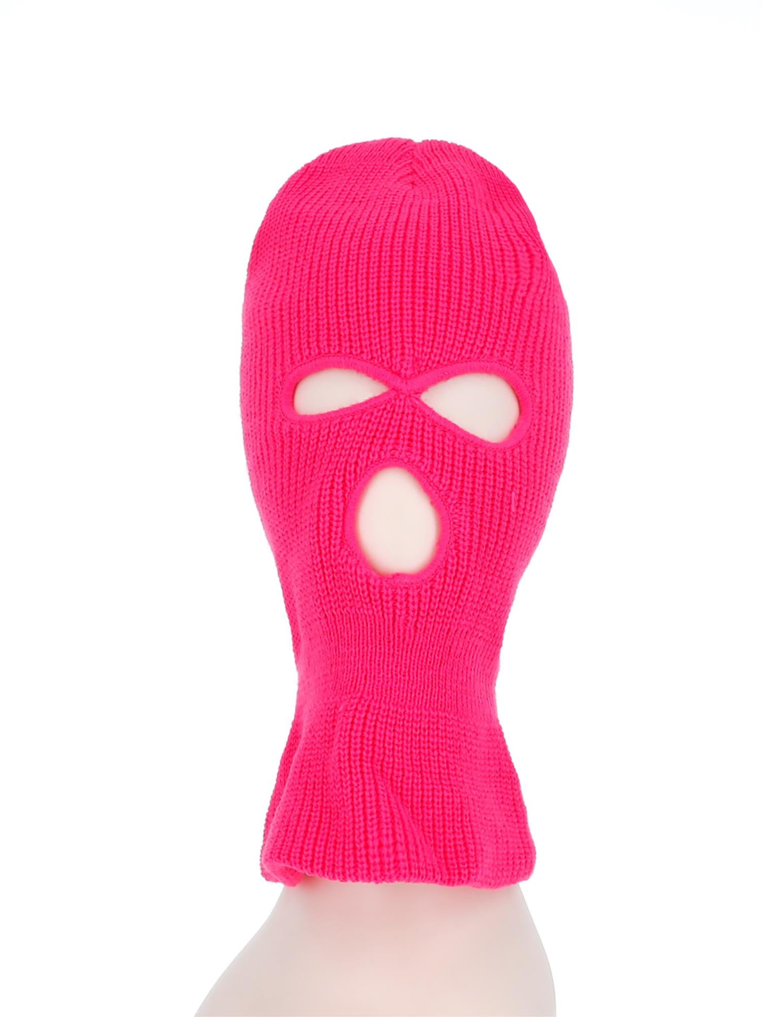 Balaclava Ski Mask, Neon Pink