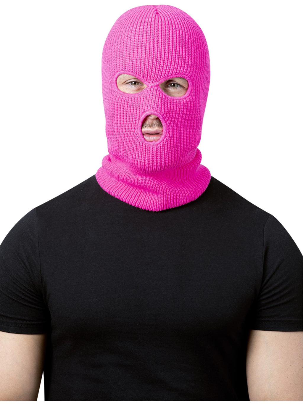 Balaclava Ski Mask, Neon Pink