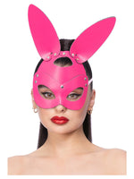 Fever Pink Mock Leather Rabbit Mask