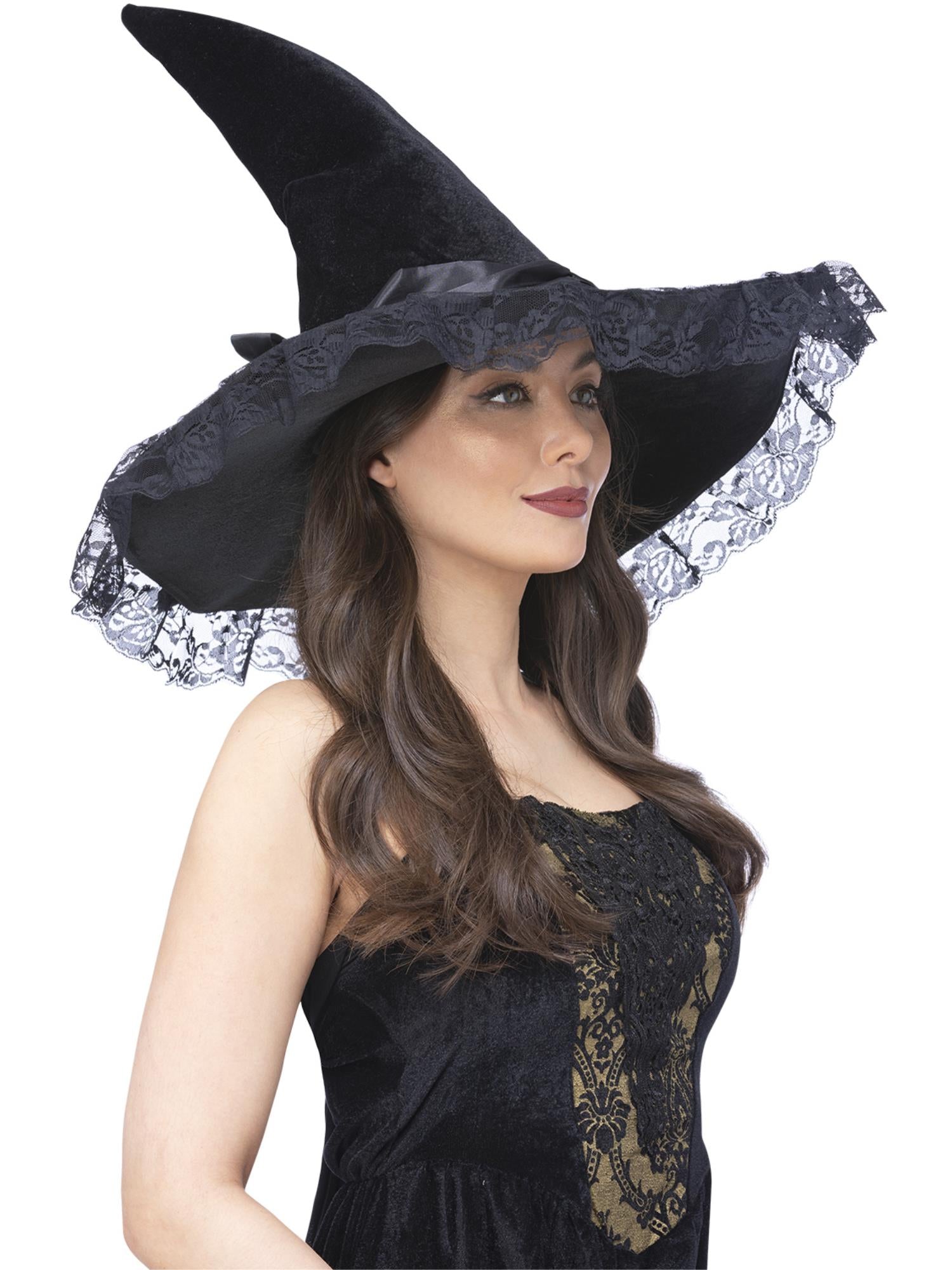 Enchantress Lace Witch Hat