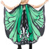 Fabric Butterfly Wings, Green