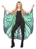 Fabric Butterfly Wings, Green